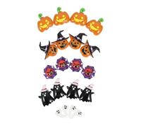 Operitacx 20pcs Resin Halloween Small Craft DIY Decor Accessories Lightweight Handmade Phone Case Charms for Creative and Lovely Halloween Style DIY Projects