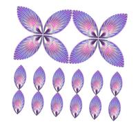 Operitacx 20Pcs Resin Miniature Shell Charms Shiny DIY Phone Case Decorations for Jewelry Making Craft Supplies Ideas for Holidays