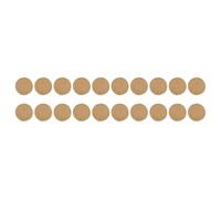 Operitacx 20pcs Small Moxas Cake Massage Accessory Lightweight Compact Round Creative Design for Foot Bath Relaxation Gift for Wife Girlfriend