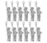 Operitacx 20pcs Statue of Liberty Alloy Pendant Diy Jewelry Charms Kit Vintage Decor