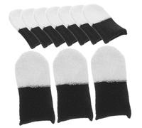 Operitacx 20pcs Sweat Gaming Finger Sleeves Breathable Mobile Gaming Thumb Gloves Ultra Thin Touchscreen Protectors for Gamers Stylish and Comfortable Fit