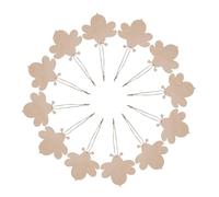 Operitacx 20PCS Wooden Bee Cutouts Blank DIY Craft Decorations for Party Embellishments Multipurpose Bee Shape Ornaments for Wedding Birthday Classroom Use Versatile Home Decor