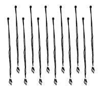 Operitacx 24Pcs Black Nylon Eyeglass Holder Ropes Slip Eyeglasses Straps for Secure Holding for Sunglasses Reading Glasses Face Masks