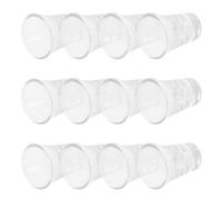 Operitacx 24pcs Elegant Crystal Communion Cups Set for Special Occasions, 15ml Glass Chalice Cups with Controlled Servings and Easy Cleaning, for Church Services and Reusable Use