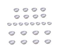 Operitacx 24pcs Semicircle Bath Salt Bomb Mold DIY Sphere Baking Tool for Homemade Bath Bombs and Fondant Cakes Safe Materials for Kitchen and Spa Crafting for Parties and Family Fun