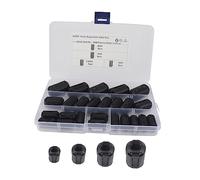 Operitacx 25 Pcs Removable Ferrite Core Noise Filters Cable Plastic Clip Set, Anti-interference Ferrite Rings Inner Diameter 3.5-9mm, Suitable for Home Cable Noise Suppression and Emi Reduction