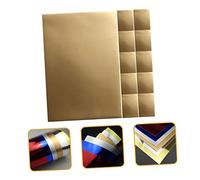 Operitacx 25 Sheets Gold Origami Paper Metallic Cardstock for DIY Crafts Scrapbooking Folding and Paper Cutting for Adults