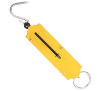 Operitacx 25kg Portable Electronic Hook Scale with Labor-saving Hand Lift and Humanized Design, Aluminium Alloy Mechanical Hanging Scale for Luggage and Fishing