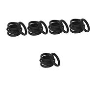 Operitacx 25pcs Microphone Protection Rings Plastic Microphone Rolling Circles Protective Rings Mic Accessories for Recording Studio Use