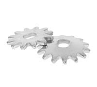 Operitacx 2pcs 51mm Silver Gear Set for Horizontal Hydraulic Floor Jack Repair Universal Jack Handle Holder Replacement Compatible with Automotive Hydraulic