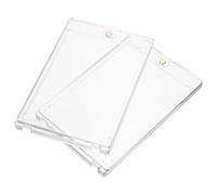 Operitacx 2pcs Acrylic Card Protector for Trading Cards with High Transparency Sturdy Hard Sleeves Suitable for Baseball and Football Display and Storage