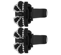 Operitacx 2pcs Bow Air Vent Clips Car Air Fresheners Fragrance Diffuser for Vehicle Interior Decor, Compact and Lightweight Alloy and Plastic Car Freshener Clips for Women
