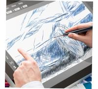 Operitacx 2pcs Capacitive Stylus Pen for Touch Screens Compatible with Apple Tablets High Precision Fine Tip Drawing and Writing Pens in Black and White