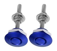 Operitacx 2pcs Car Hood Lock Pins with Invisible Anti Theft Feature, Alloy Material, Easy Installation, 30mm Engine Hood Bonnet Lock for Everyday Rides and Car Modification
