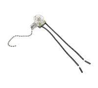 Operitacx 2pcs Ceiling Fan Pull Chain Replacement with Transparent Dual Speed Control for Wall Lamp and Fan Practical Elegant Design for Home Patio Balcony and Garden Use