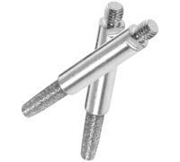 Operitacx 2pcs Chainsaw Grinding Stones Portable High Reliability Chainsaw Sharpening File Made of Iron and Corundum for Efficient Maintenance