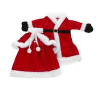 Operitacx 2pcs Christmas Dress Wine Bottle Covers Xmas Bottle Sleeves Decorative Wine Covers for Christmas Party And Home Gatherings