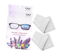 Operitacx 2pcs Cleaner Wipes Microfiber Cloths Cleaning Delicate Surfaces White for Screens and Lenses for Box and Friends Stores