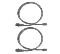 Operitacx 2pcs Cupping Pump Tube Extension Silicone Vacuum Hose 90cm Gray Flexible Connector for Home Personal Care with Easy Storage and Progress Monitoring