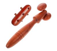 Operitacx 2pcs Deep Tissue Massage Sticks for Legs and Waist Synthetic Material Body Massager Cane for Home Use Muscle Roller Massage Stick and Metabolism Refinement