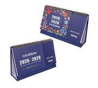 Operitacx 2pcs Desktop Flip Calendar Standing Monthly Planner for Office Home Study Elegant Portable Tabletop Organizer for Long Term Daily Scheduling and Project Management