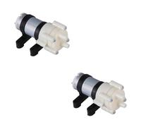 Operitacx 2pcs Diaphragm Pump Mini Water Pump for Aquarium Fish Tank with Non Slip Case Compact Durable Design for Water Change and Timed Watering