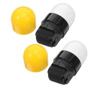 Operitacx 2pcs Double-Headed Security Seal Roller Stamp for Identity Protection Ink Stamp to Cover Personal Information Mail Privacy Roller for Confidential Address Blockout