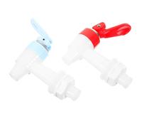 Operitacx 2pcs Durable Plastic Water Spigot Replacement Tap for Beverage Jugs and Water Dispensers Detachable Spout for Easy Cleaning Suitable for Glass and Wine Barrels Random Color