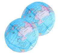 Operitacx 2pcs Earth Shaped Paper Lanterns World Map Design Durable Metal Paper Material Lightweight Globe Party Decorations for Travel and Space Theme Indoor Outdoor Use