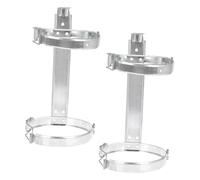 Operitacx 2pcs Fire Extinguisher Wall Mount Holder Screwless Installation Space Saving Fire Extinguisher Brackets Durable Hanger