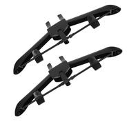 Operitacx 2Pcs Foldable Garment Hanger Portable Ironing Clothes Rack Durable Steaming Rack for Pants Jeans Skirts for Home Travel Use Space Saving Design