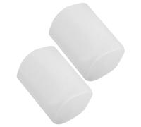 Operitacx 2pcs Frosted Plastic Pencil Holder Multifunctional Pen Organizer with Smooth Rounded Edges for Desk Makeup Brush Storage Compact Stationery Container for Office and School Use