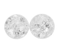 Operitacx 2pcs Glass Rotating Balls for Indoor Tabletop Fountains, Elegant Design Waterfall Fountain Accessory, Compact and Easy to Maintain Decorative Sphere for Living Room or Home Office