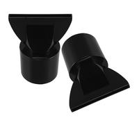 Operitacx 2pcs Hair Dryer Attachment Concentrator Nozzle with Flat Duckbill Shape, Lightweight Abs Material, Compact Hair Styling Tool for Professional Salon and Home Use