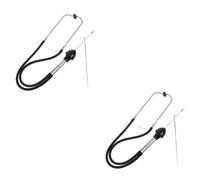 Operitacx 2pcs High Precision Water Pipe Leak Test Rod Leak Detection Tool for Underground Water Pipes for Quick Non Destructive Testing and Maintenance