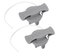 Operitacx 2pcs Inflatable Boat and Kayak Adapter Covers Pvc Air Valve Caps with Strong Sealing and Easy to Carry Design for Boat Use and Kayak Use Accessories