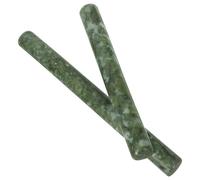 Operitacx 2pcs Jade Rolling Pin Kitchen Rolling Rod Multi-Purpose Easy to Clean Natural Stone Dough Roller for Dumpling Wrappers