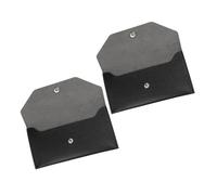 Operitacx 2pcs Leather Cash Wallet Reusable Envelope Wallet for Budgeting Money Cash Envelope Organizer for Women's Daily Use Financial Planning