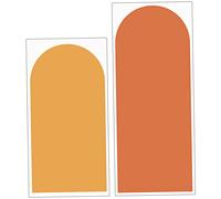 Operitacx 2pcs Magnetic Wall Sticker Arch Art Decals for House Decor Easy Peel Wall Art Decor