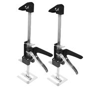 Operitacx 2pcs Manual Furniture Lifter Jack Tool for Cabinet and Drywall Compact Hand Lifting Jack with Clear Markings Durable and Construction No Power Needed for Home Renovation and
