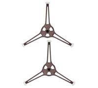 Operitacx 2pcs Microwave Oven Turntable Roller Support with Three Small Wheels to Connect Microwave Glass Tray and Turntable Motor for Extended Service Life Random Random Color