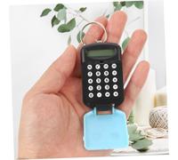 Operitacx 2pcs Mini Portable Student Calculator Lightweight Compact Accounting Tool for Office School and Everyday Use Black Creative Design for Adults