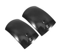 Operitacx 2pcs Motorcycle Mudguard for Mini Motorcycle and Atv, Lightweight Pp Material with Stylish Appearance, Easy to Install Splash Guard for Offroad Adventures in Black