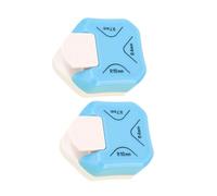 Operitacx 2pcs Multifunctional Paper Corner Punch with Embossing Tool Heavy Duty Edge Trimmer for Cardstock Scrapbooking DIY Projects Compact Lightweight Design for Portable Crafting