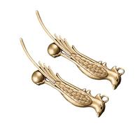 Operitacx 2pcs Palm Ball Pallet Retro Key Chain Pendant Car Hanging Ornament Key Pendant for Driving Test