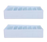 Operitacx 2pcs Plastic Mail Organizer Cash Tray for Desk - File Organizer with Adjustable Dividers - Desktop Bill Divider Holder, Countertop Mail Holder 10.24x7.09x2.17in