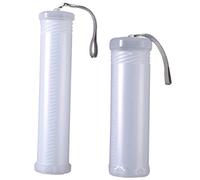 Operitacx 2pcs Plastic Telescopic Pencil Holder Pen Storage Case with Thick and Thin Tubes for Artists Portable Creative Pen Container for Drawing and Makeup Brushes