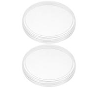 Operitacx 2pcs Pressure Gauge Covers 2.8 Inch Plastic Replacement Lens with Simple Installation and Universal Compatibility for Manifold and Pressure Gauge Protection