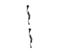 Operitacx 2pcs Pressurized Small Sprinkler Head for Hairdressing Salon with Retractable Hose Water Saving Shower Sprayer for Barber Shops Easy to Install Durable Sprinkler for Hair Washing