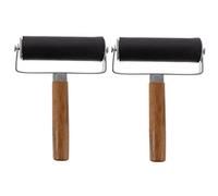 Operitacx 2pcs Printmaking Ink Roller Rollers for Crafting Art Craft Printmaking Tool for Printing Ink and Gelli Plate Printing